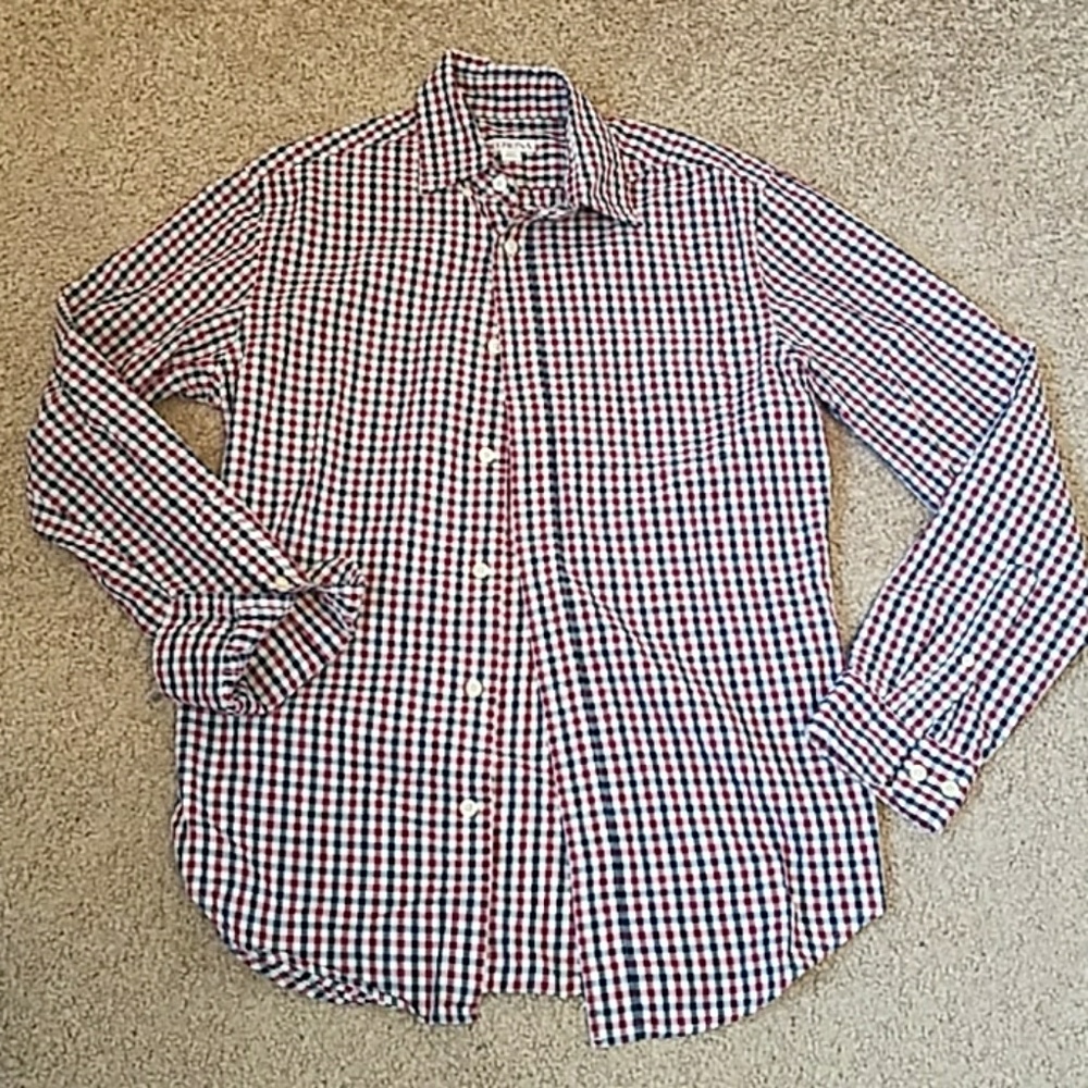 Merona long sleeve button down shirt. Small.